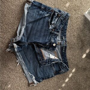 American Eagle Outfitters Dark Blue Jean Shorts